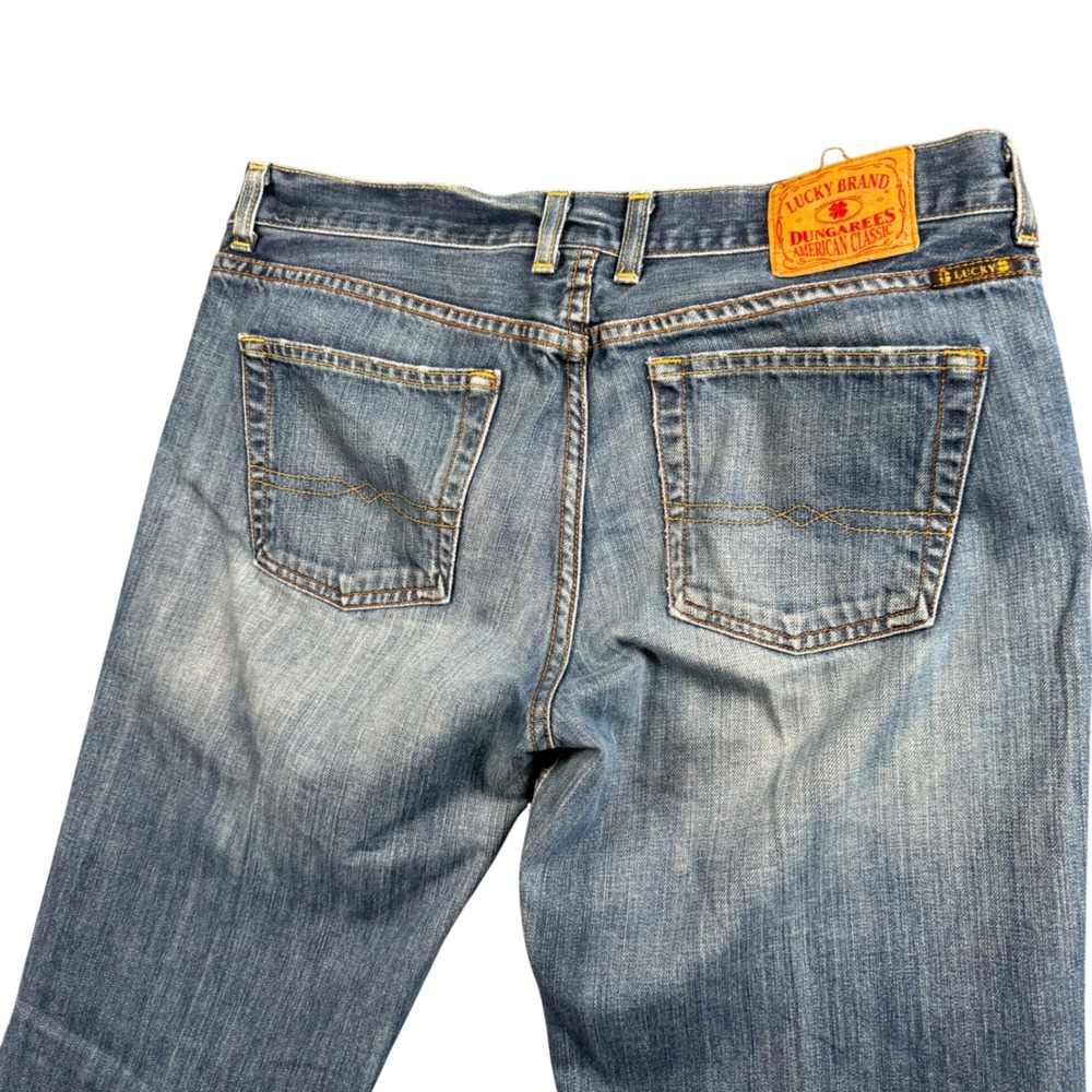 Vintage Lucky Brand Boyfriend Jean Women 8 Blue Medium Wash Denim Made in USA